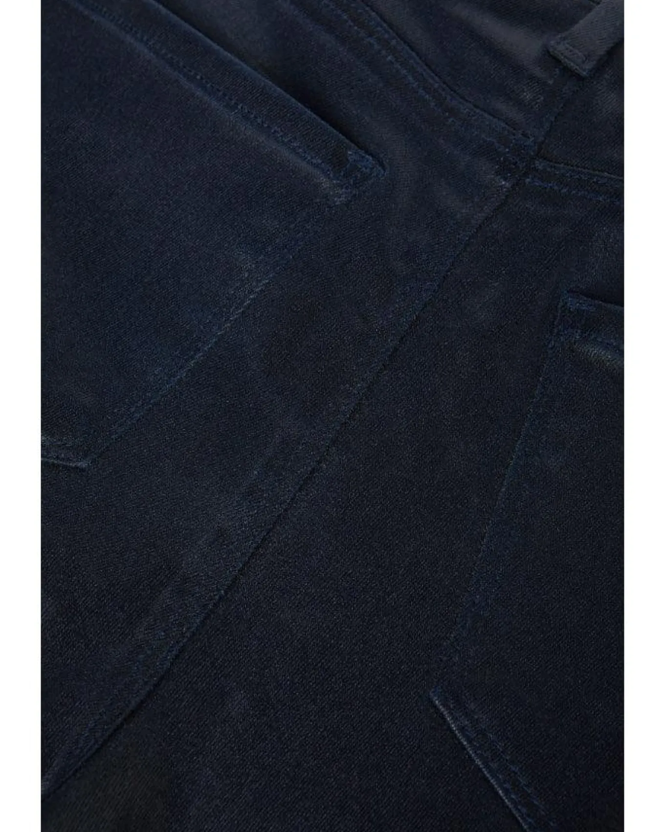 L'Agence Ruth Coated Straight Leg Jean