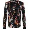 L'Agence Tyler Rococo Angel Print Blouse