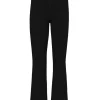 L’Agence Wanda Crop Wide Leg Coated Pant