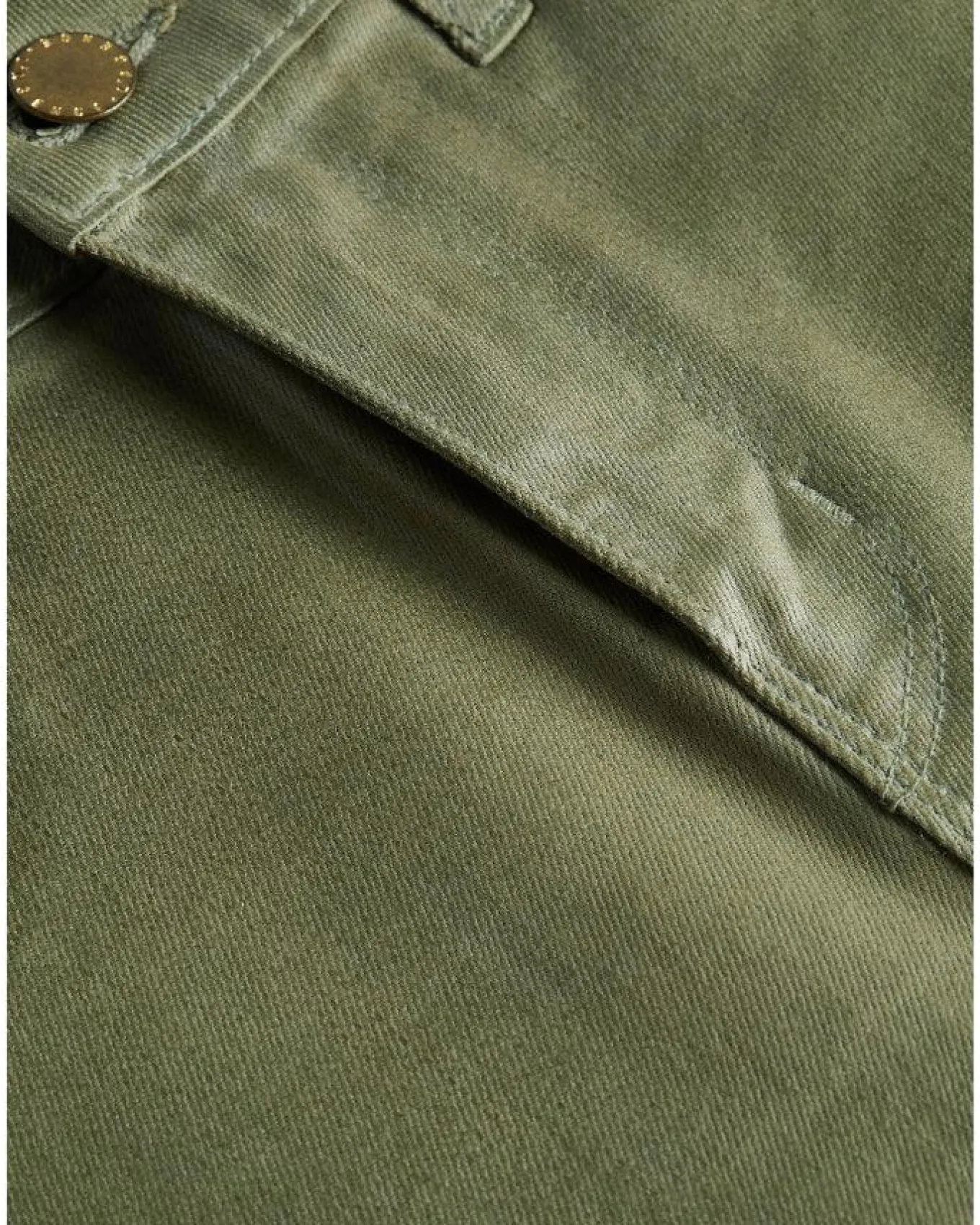 L'Agence Wanda Cropped Coated Jean