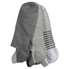 Lemon Stripe Low Cut Heel Tab 3 PK Socks