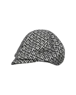 Lillie and Cohoe Dyllan Mohair Check Hat