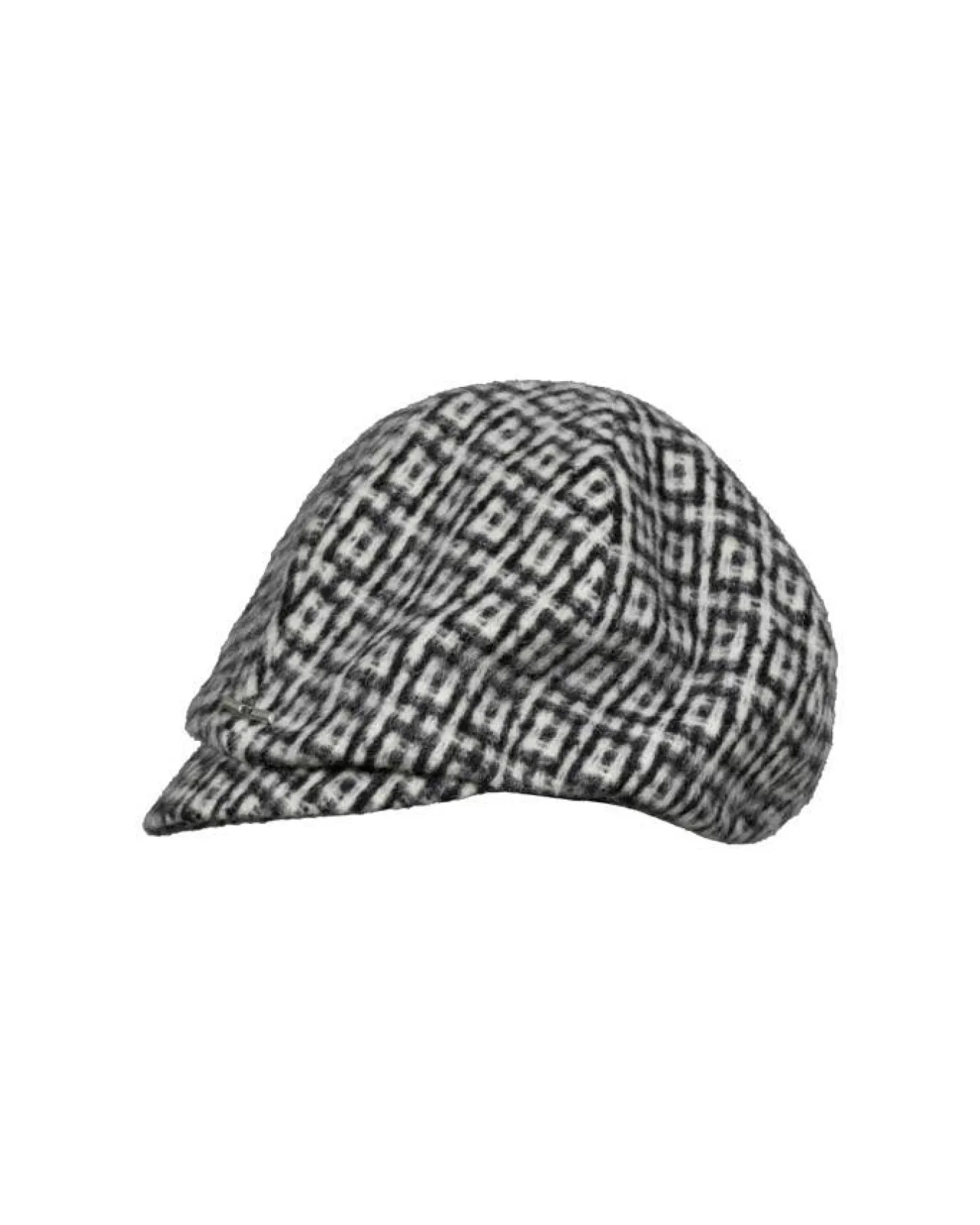 Lillie and Cohoe Dyllan Mohair Check Hat