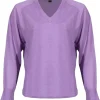 Linen V-Neck Pullover