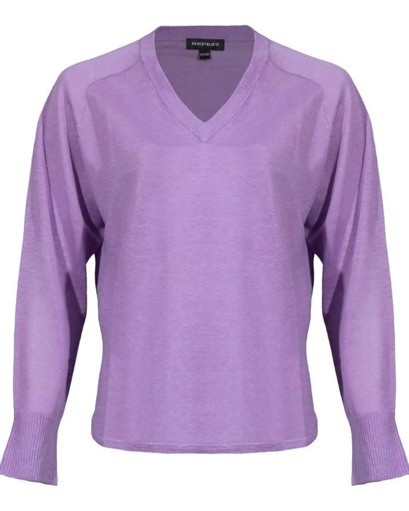 Linen V-Neck Pullover