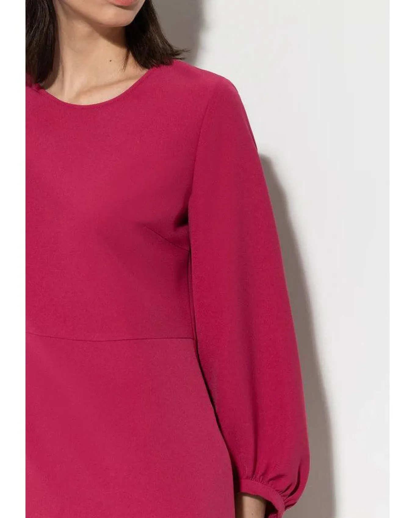 Luisa Cerano 3/4 Sleeve Mini Dress