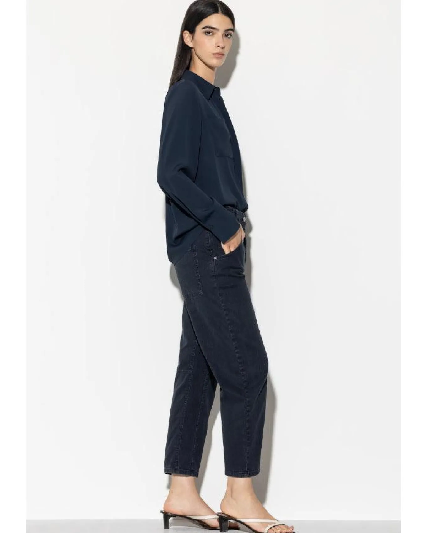 Luisa Cerano Authentic Boyfriend Denim Jeans