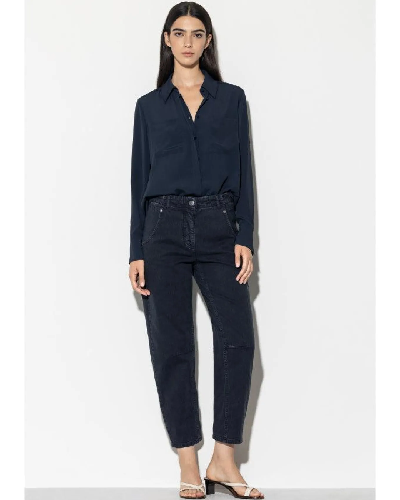 Luisa Cerano Authentic Boyfriend Denim Jeans