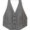 Luisa Cerano Fine Pinstripe Vest