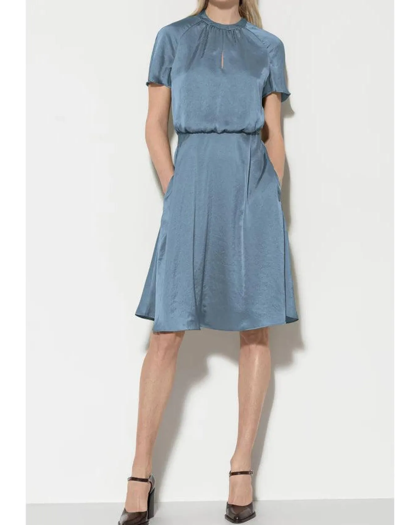 Luisa Cerano Fit and Flare Dress