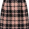 Luisa Cerano Glencheck Skirt