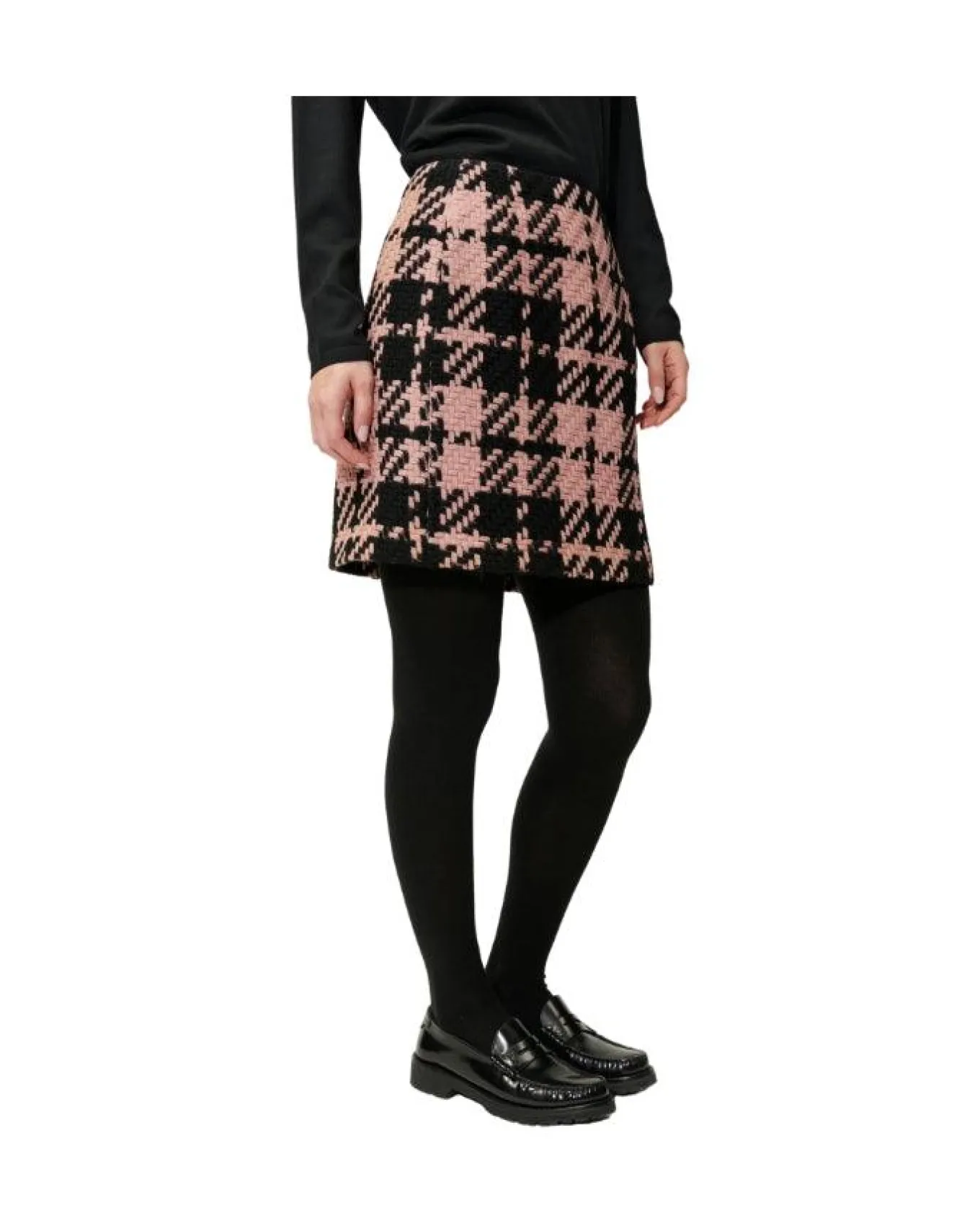 Luisa Cerano Glencheck Skirt