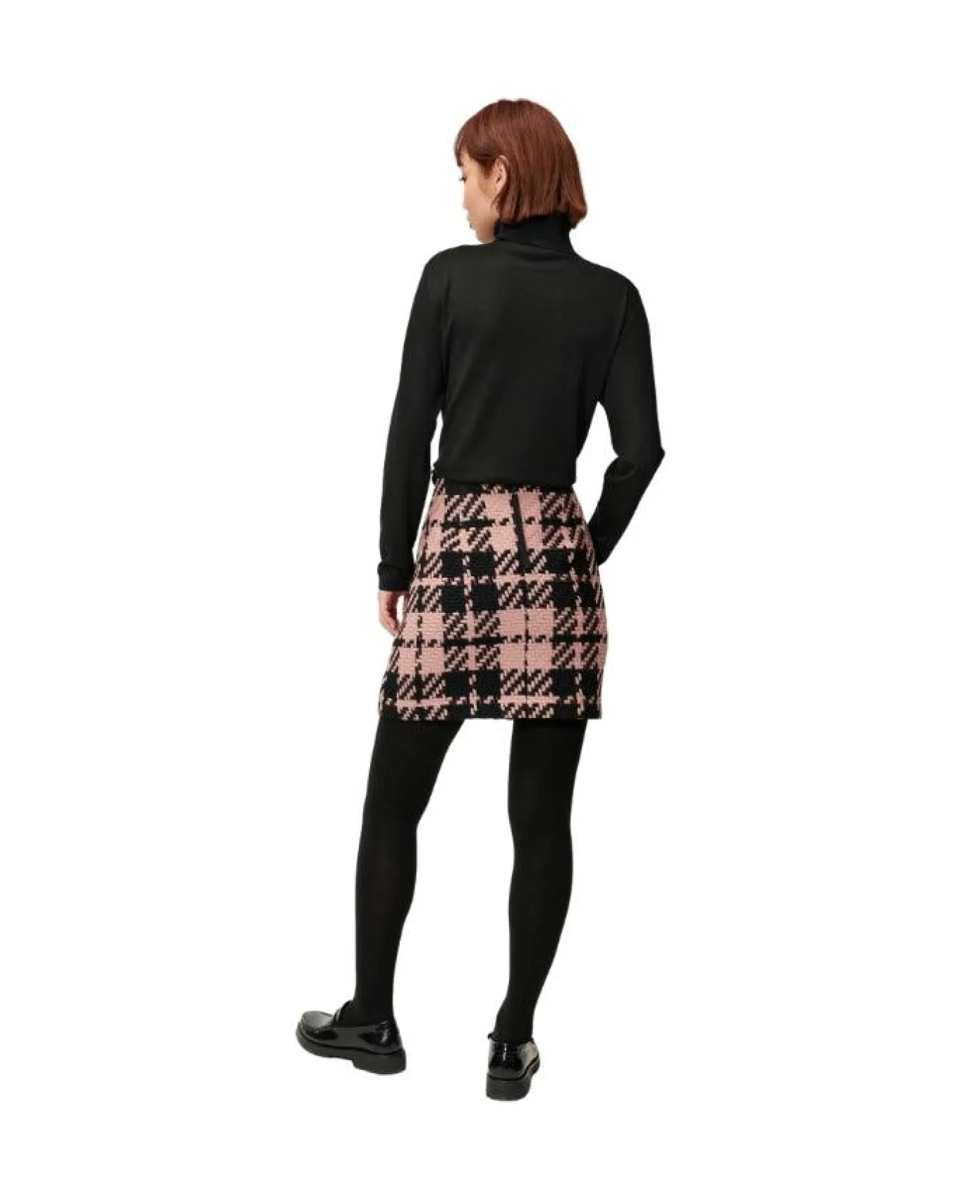 Luisa Cerano Glencheck Skirt