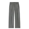 Luisa Cerano Herringbone Wide Leg Pants