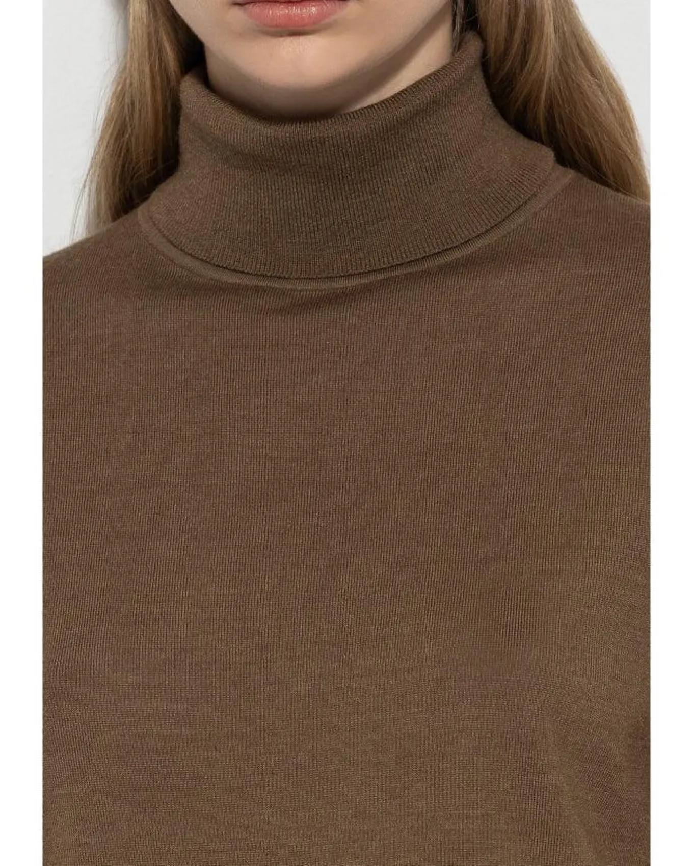 Luisa Cerano Silk Blend Turtleneck Sweater