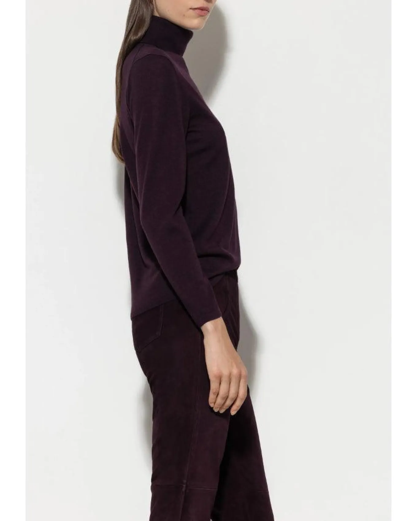 Luisa Cerano Silk Blend Turtleneck Sweater
