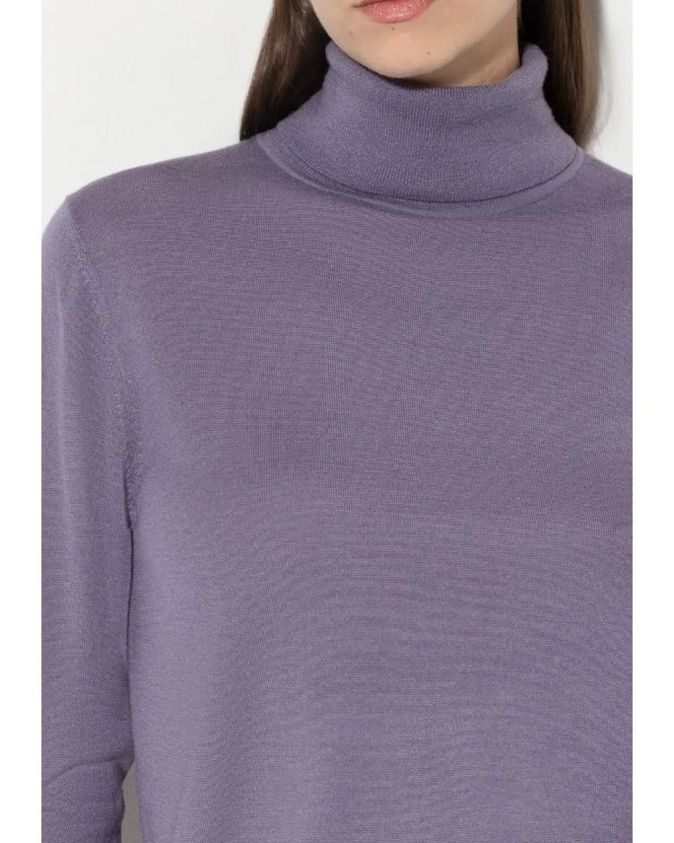 Luisa Cerano Silk Blend Turtleneck Sweater