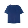 Luisa Cerano Silk Front Tee