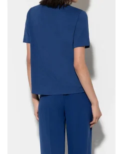 Luisa Cerano Silk Front Tee