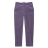 Luisa Cerano Tapered Cropped Velvet Pant