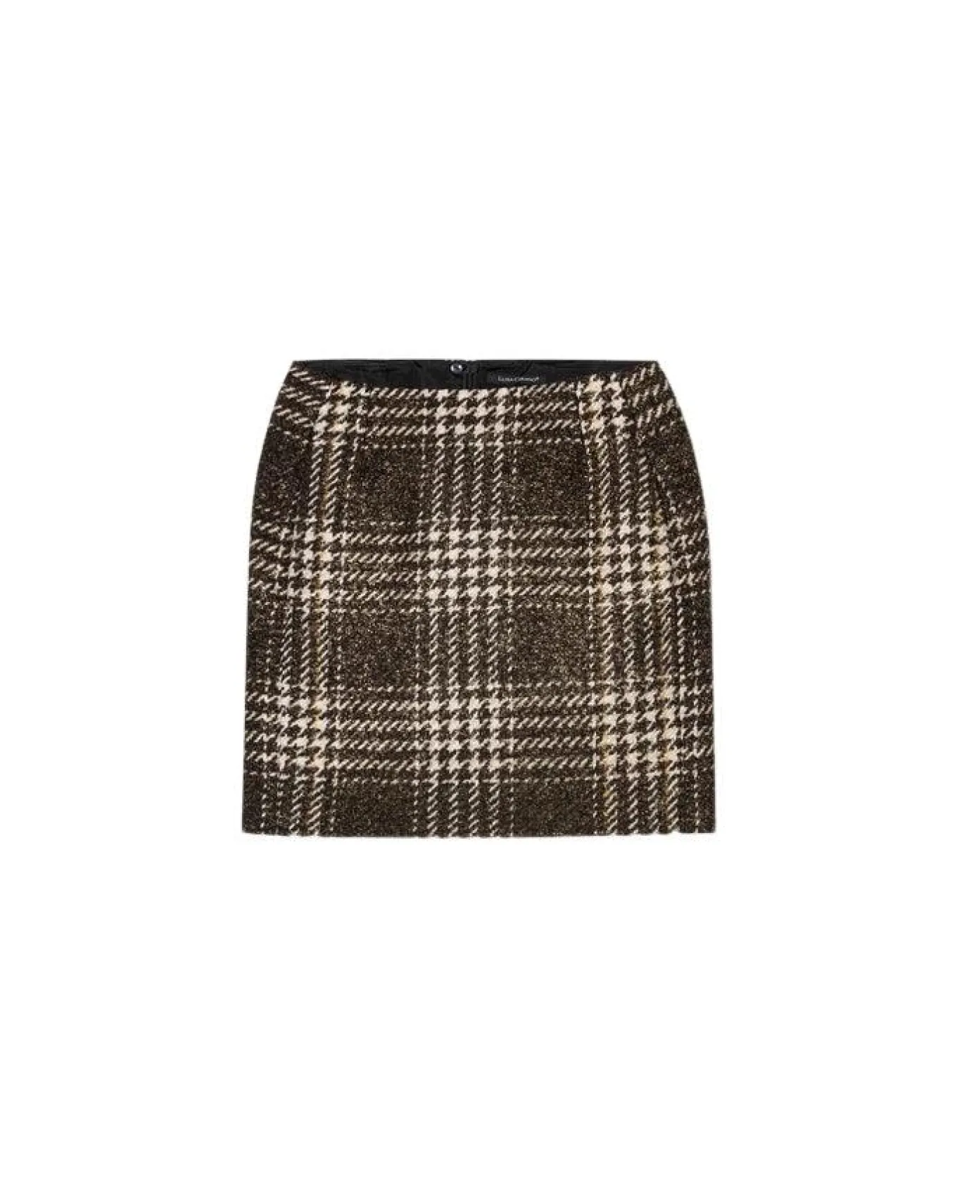 Luisa Cerano Vintage Check Mini Skirt