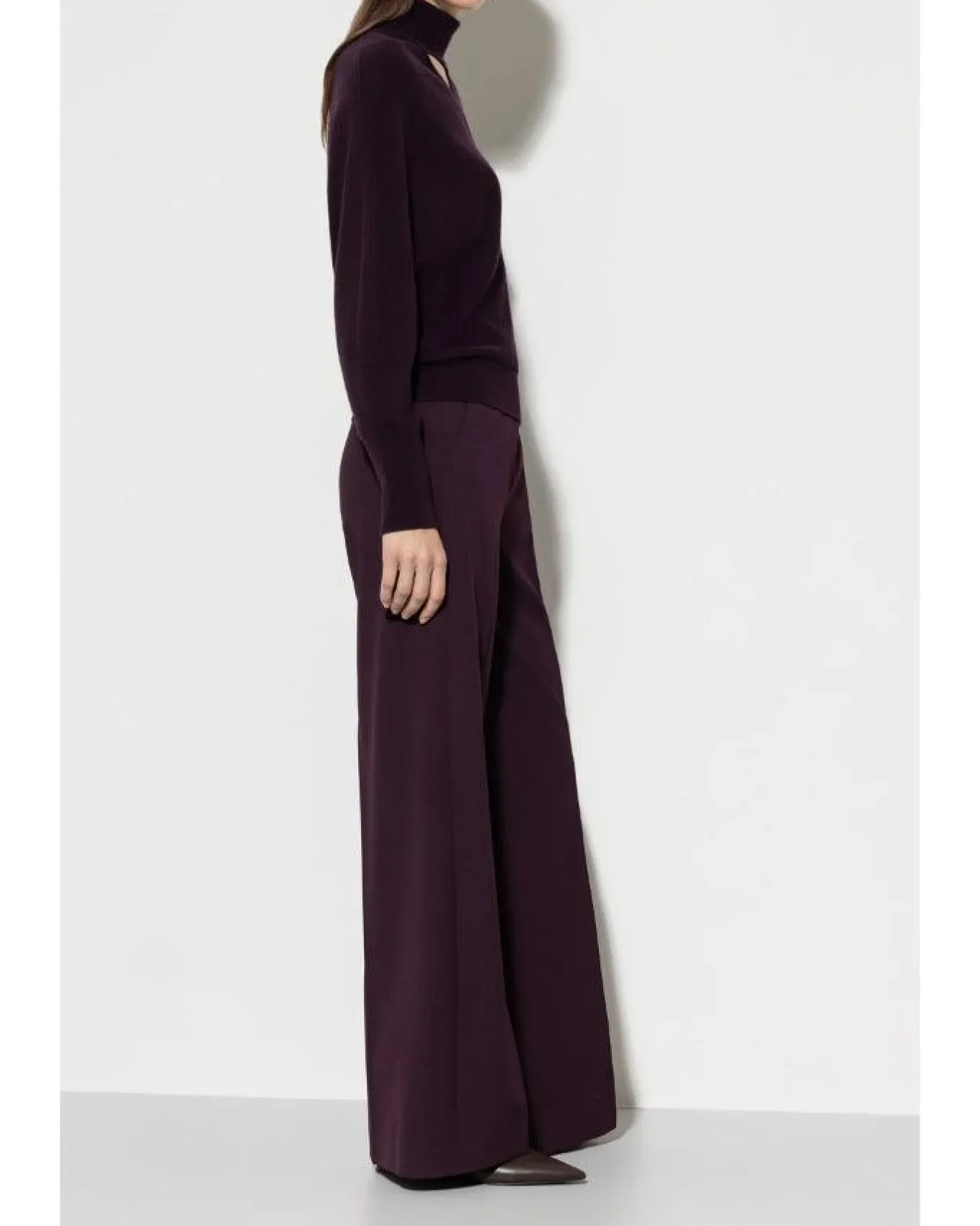 Luisa Cerano Wide Leg Full Length Dress Pants