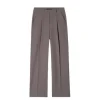 Luisa Cerano Wide Leg Pleated Full Length Pants