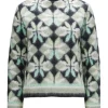 Marc Cain Alpaca Blend Print Sweater