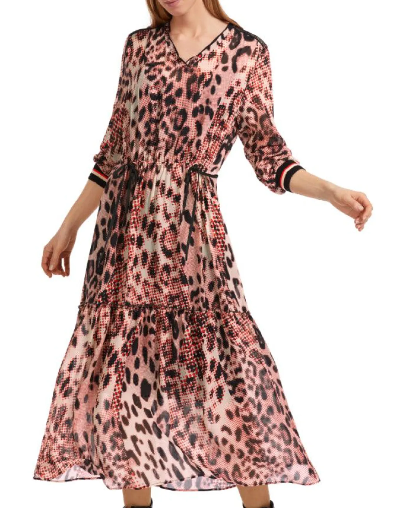 Marc Cain Animal Mix Print Dress