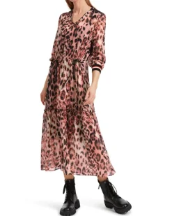 Marc Cain Animal Mix Print Dress