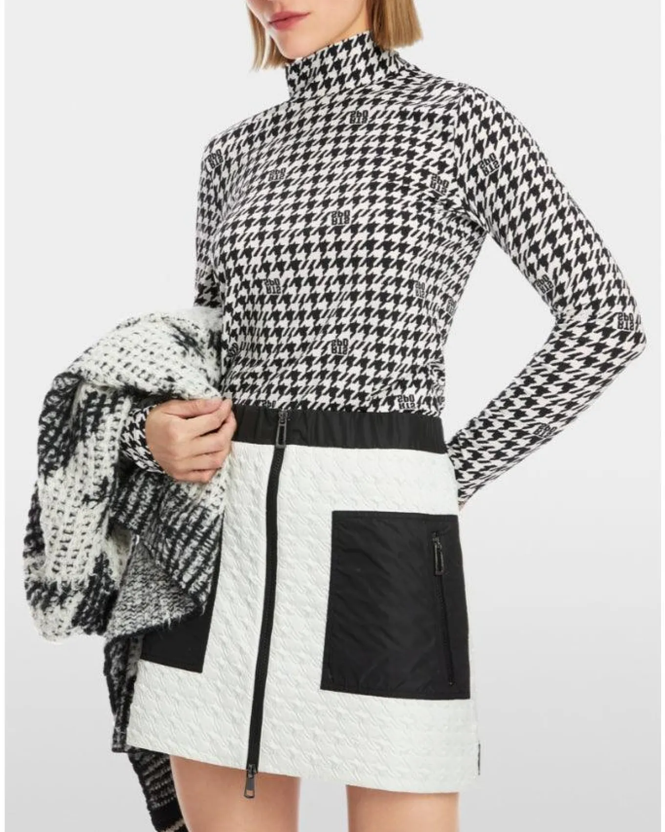 Marc Cain Chick Check T-Shirt