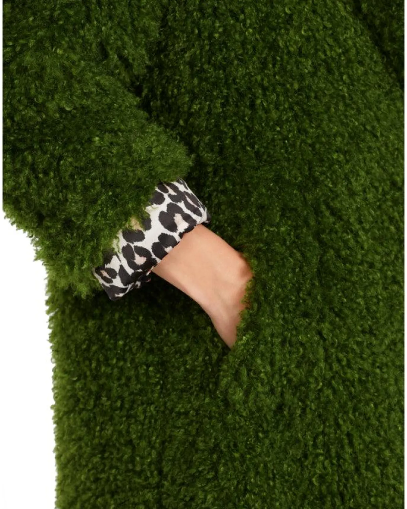 Marc Cain Curly Fun Faux Fur Coat