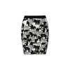 Marc Cain Elephant Print Pencil Skirt