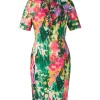 Marc Cain Eyecathing Floral Print Dress