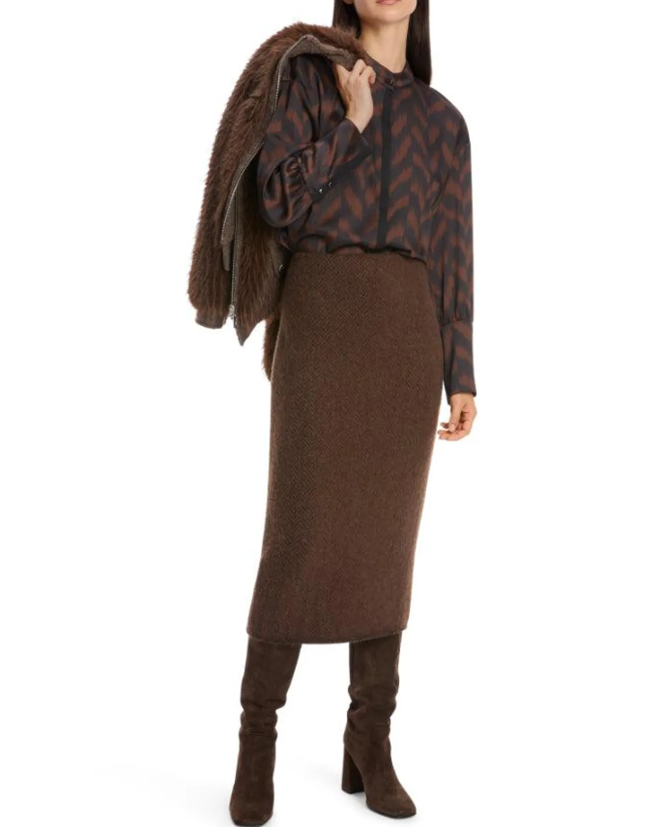 Marc Cain Knit Pencil Skirt