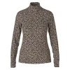 Marc Cain Leo Print Turtleneck