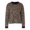 Marc Cain Leopard Print Mix Pullover
