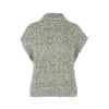 Marc Cain Mohair Blend Cap Sleeve Sweater