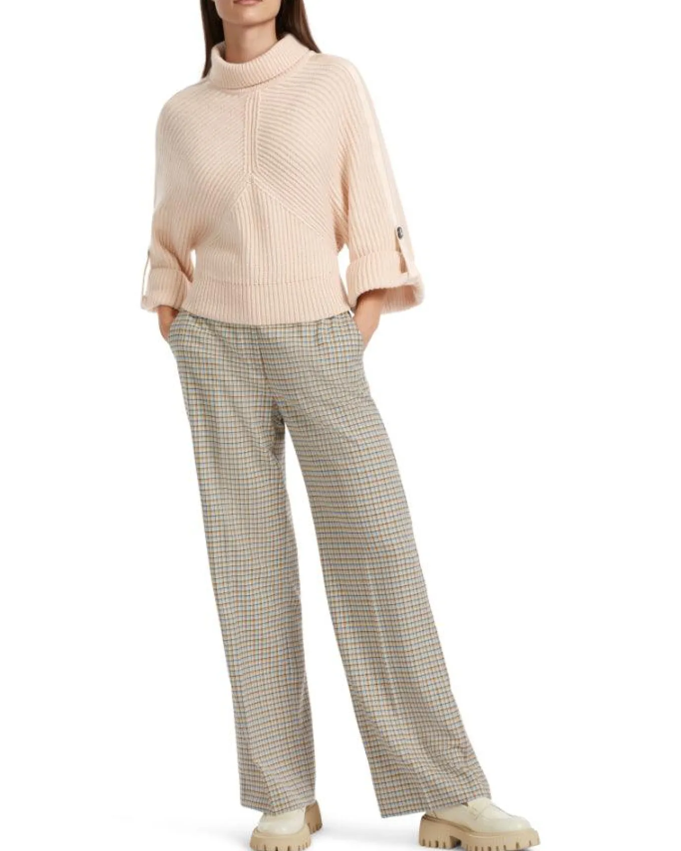 Marc Cain Roll Neck Boxy Pullover