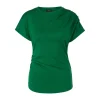 Marc Cain Ruched Cotton Tee