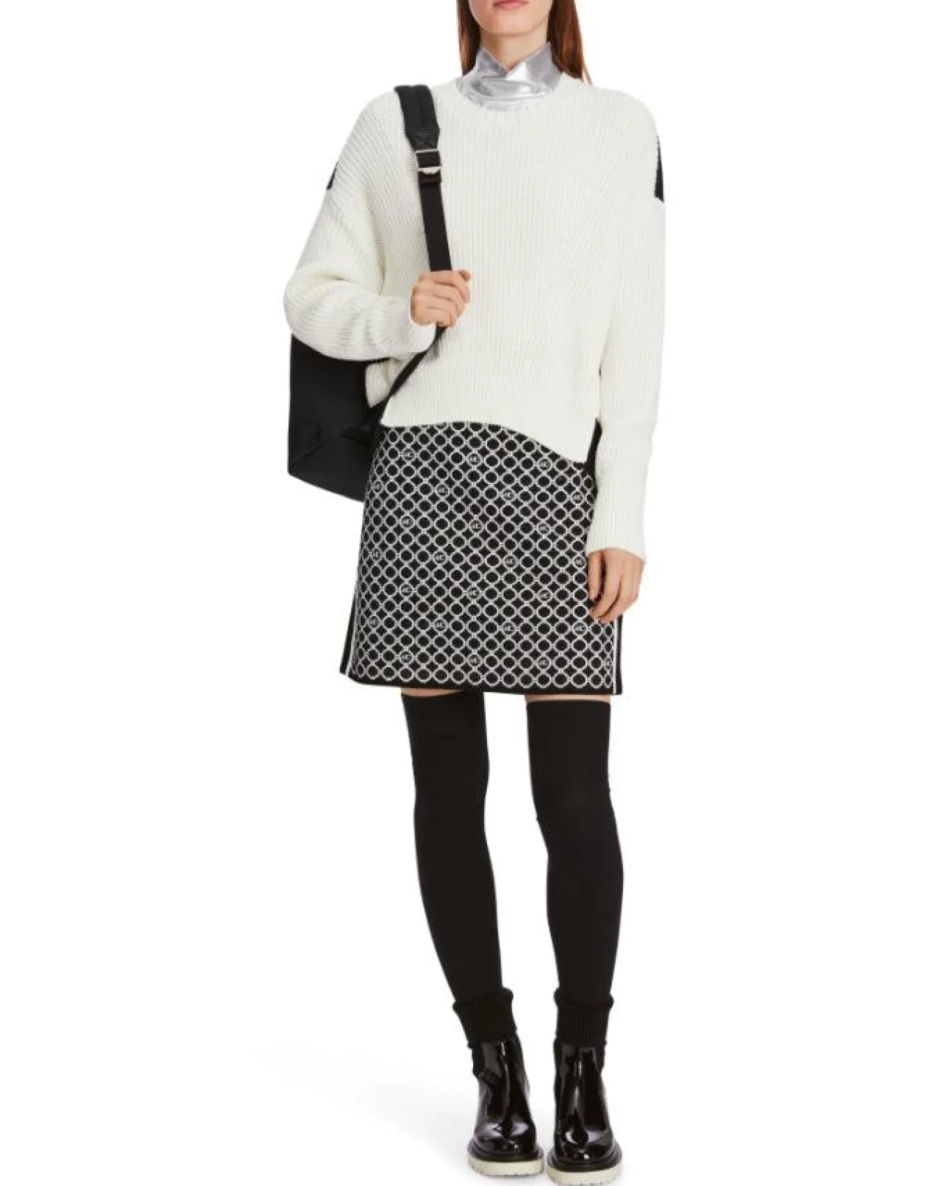 Marc Cain Rugby Back Stripe Sweater