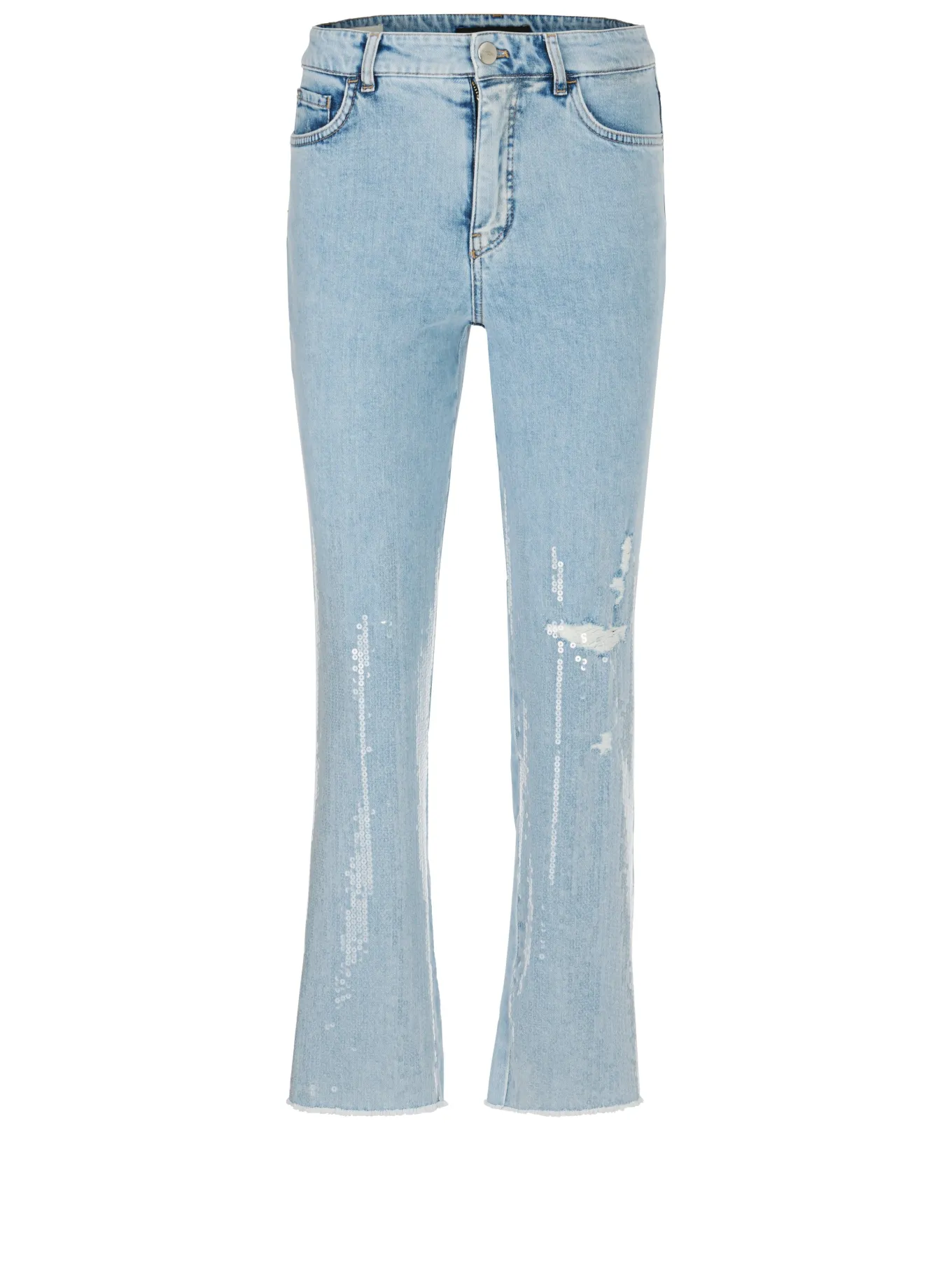 Marc Cain Sequin Distressed Jeans