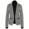 Marc Cain Sporty Checkered Blazer