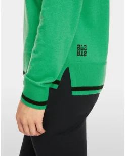 Marc Cain Trim Detail Crew Neck Sweater