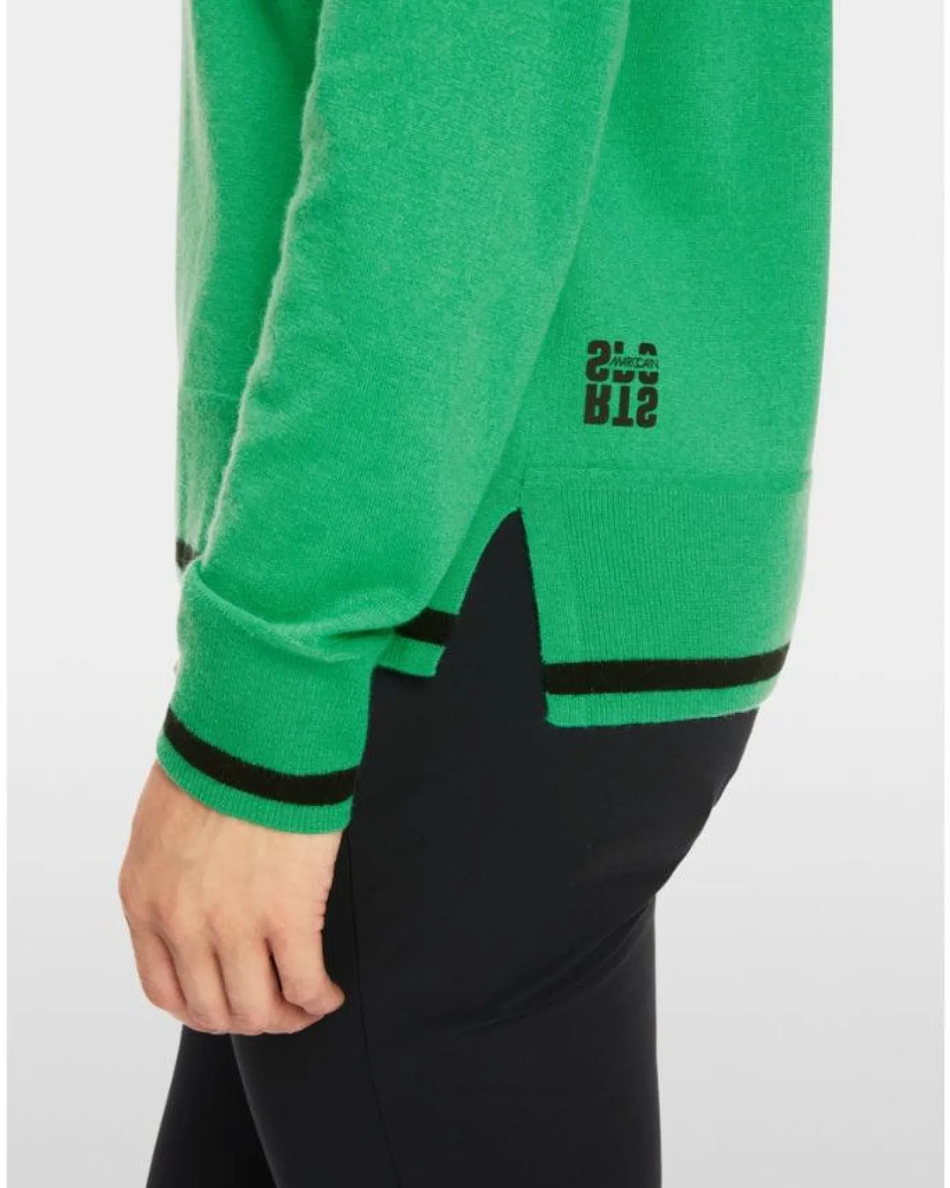 Marc Cain Trim Detail Crew Neck Sweater