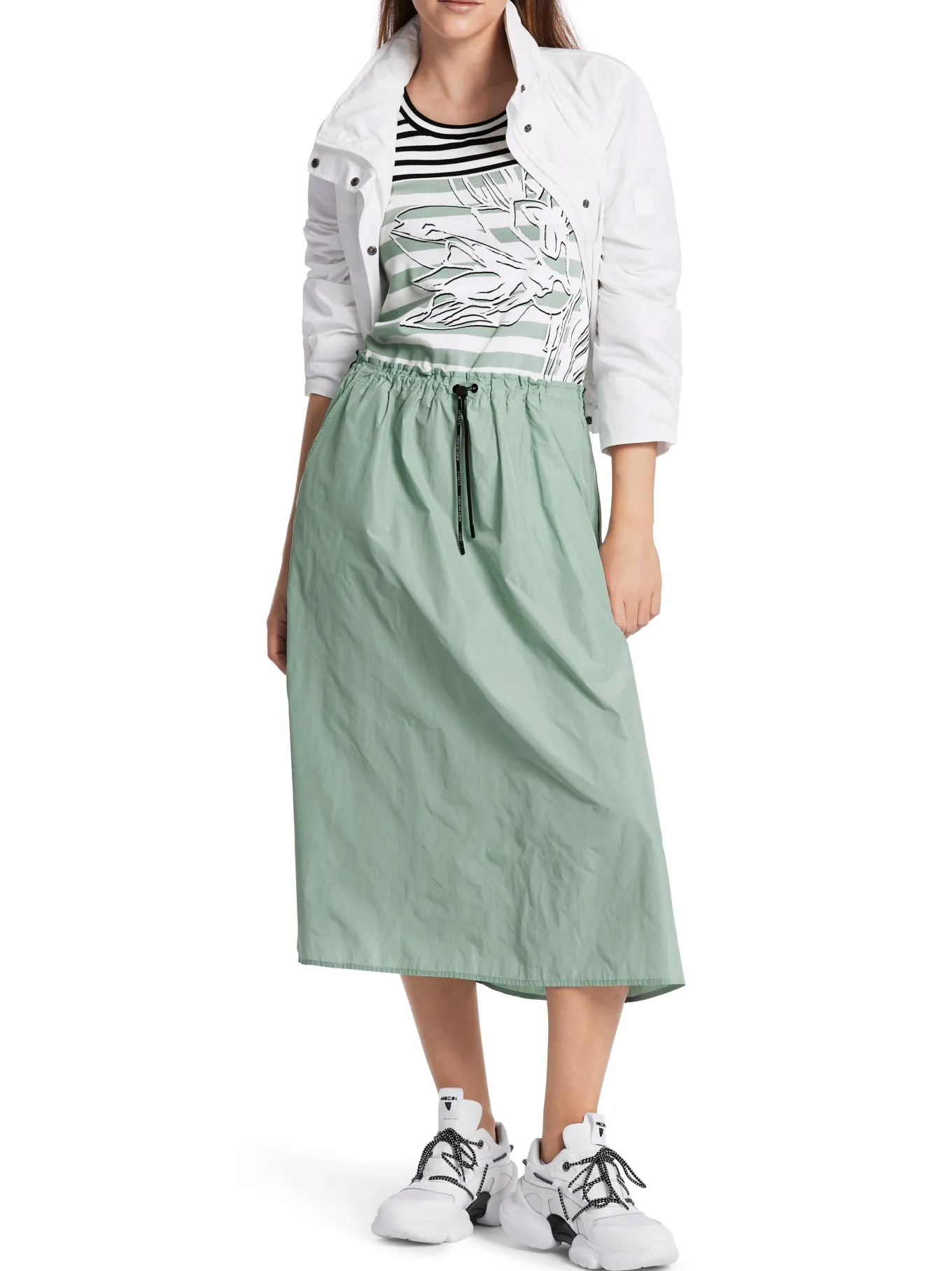 Marc Cain Two-In-One Effect Dress