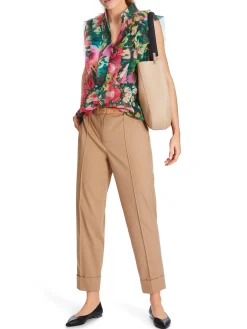 Marc Cain Vibrant Floral Sleeveless Blouse