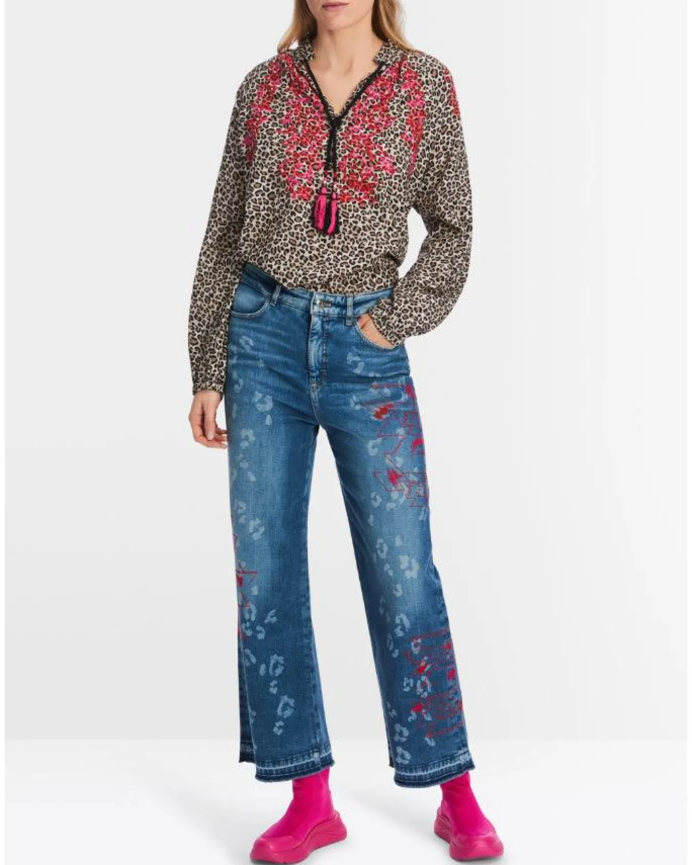 Marc Cain Wylie Embroidery Jeans