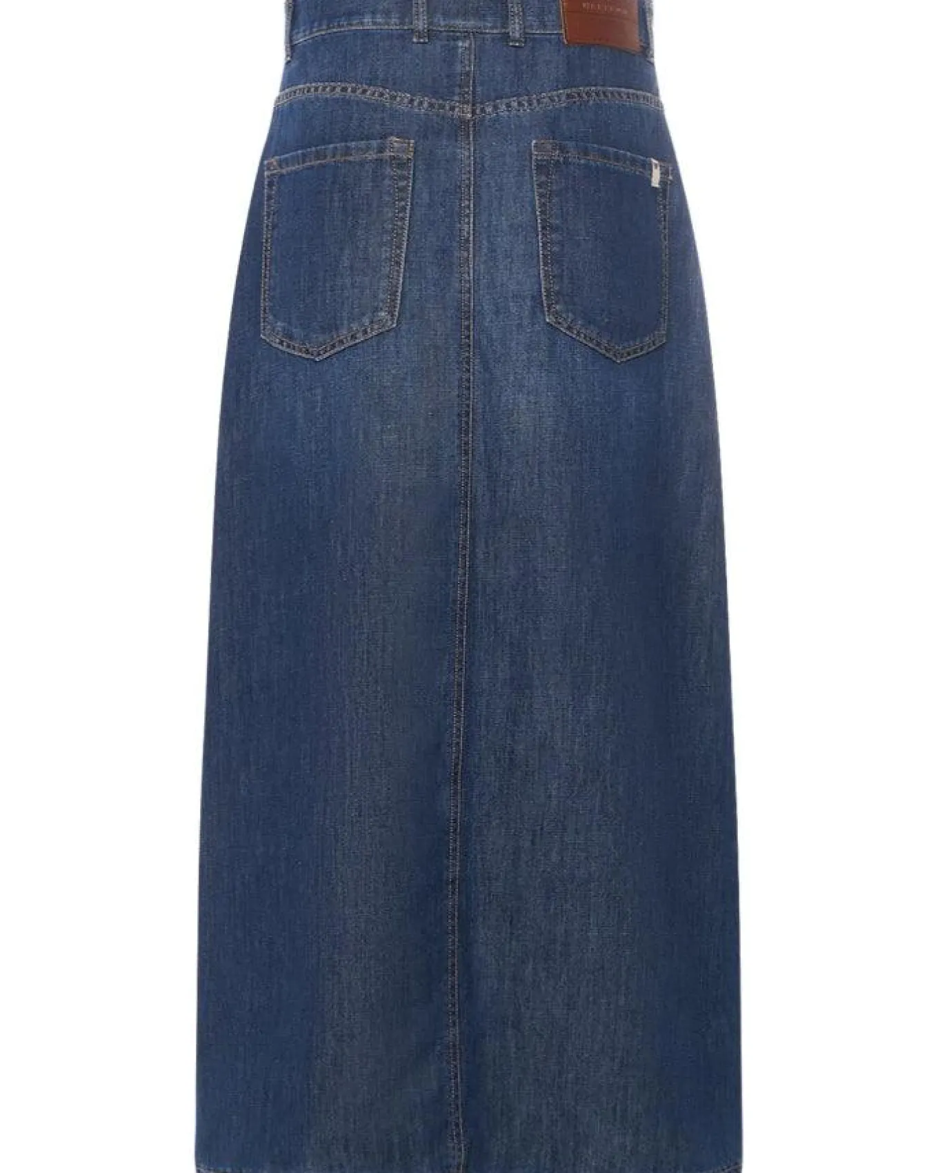 Max Mara Gelada Denim Maxi Skirt