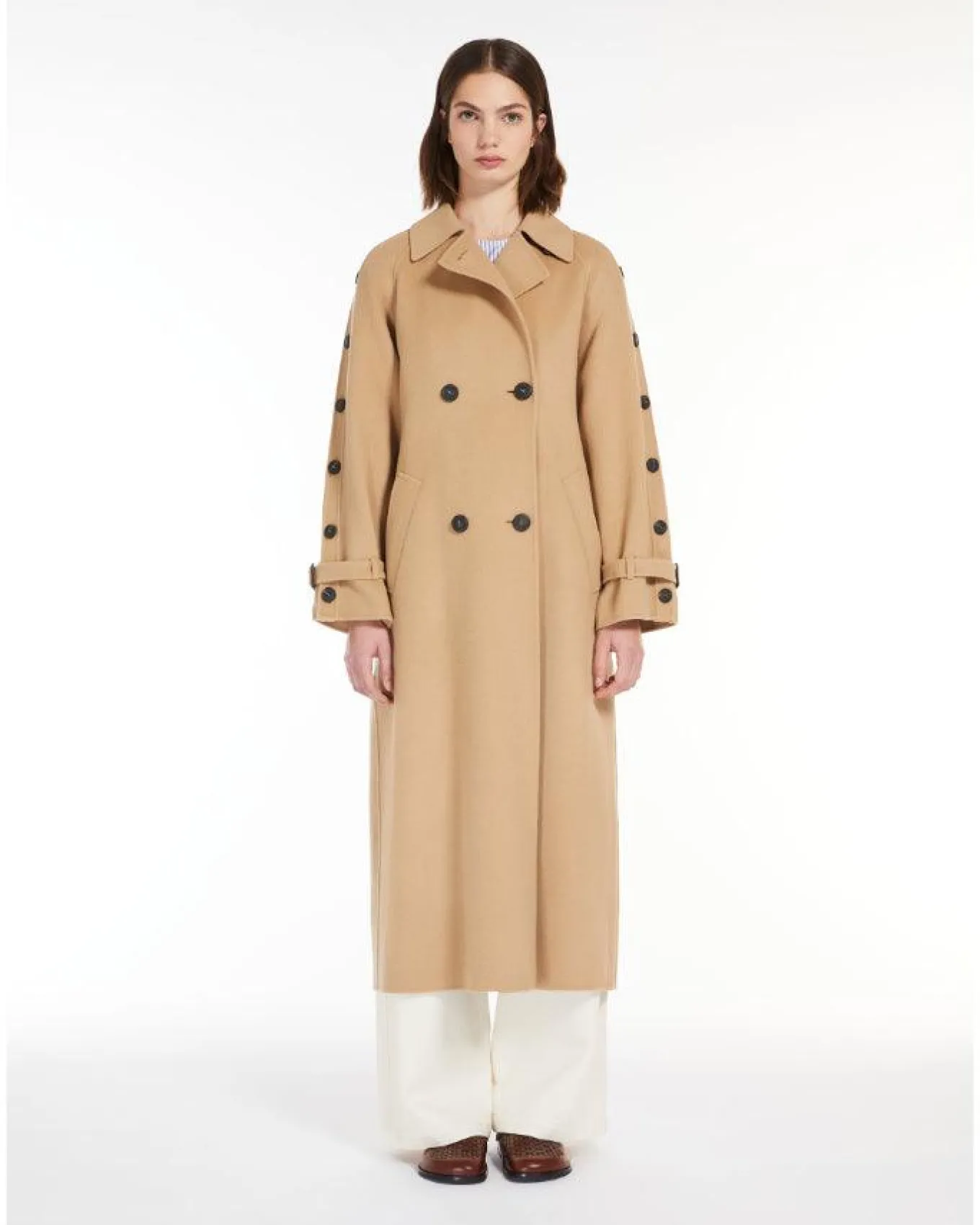Max Mara Weekend Natale Wool Trench Coat